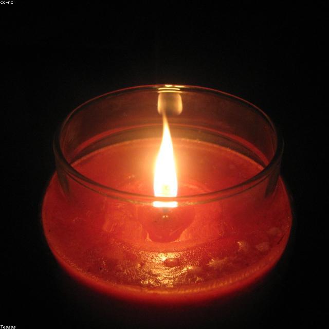 Hearth candle
